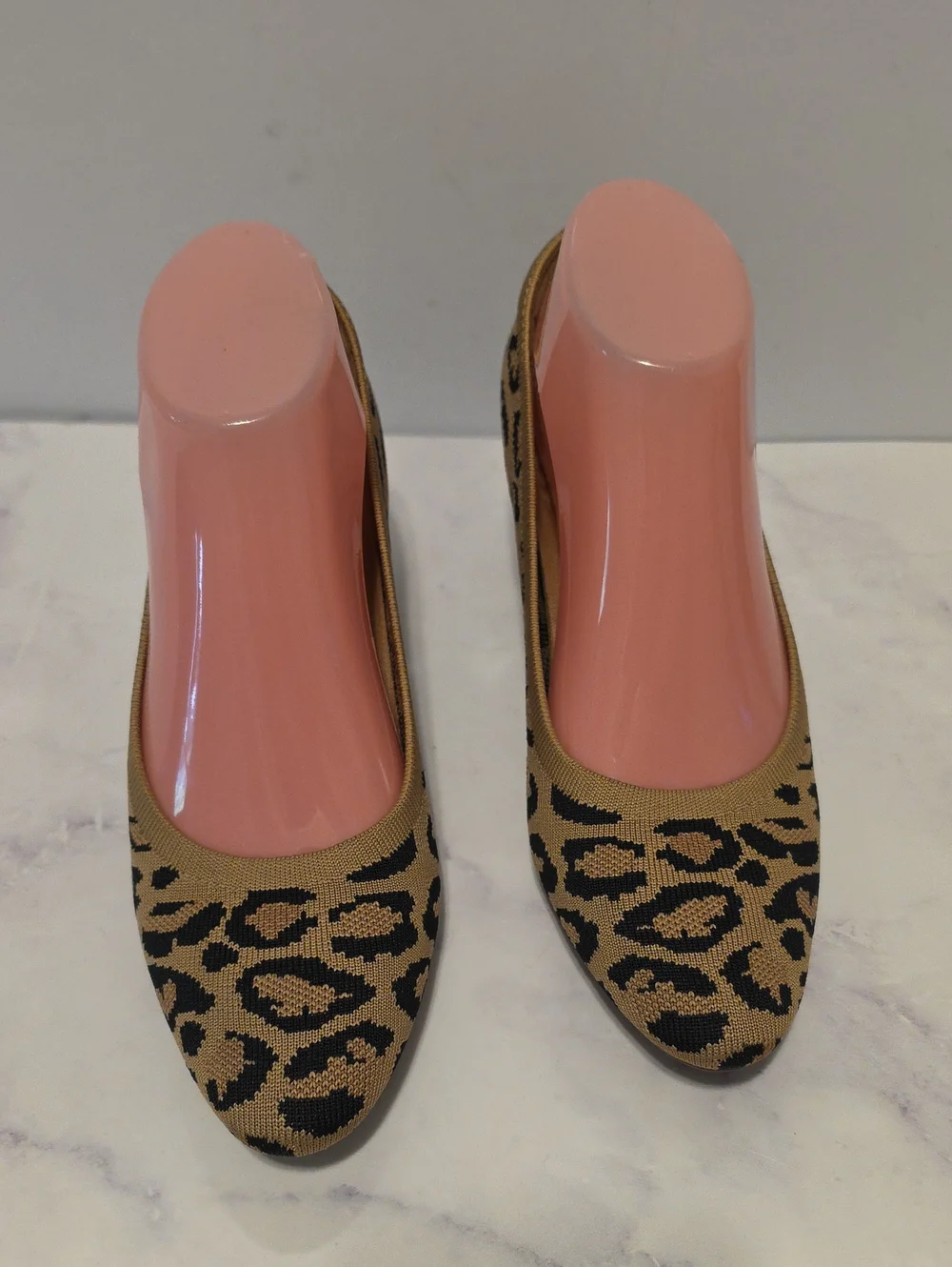 Vivaia Leopard Print Wedge Pumps - Brown /Black